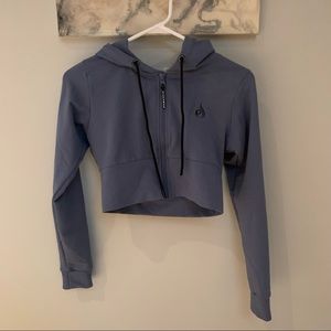 Ryderwear Crop Zip Up